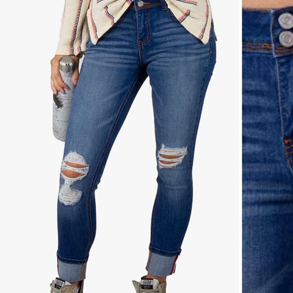 Cropped Capri jeans